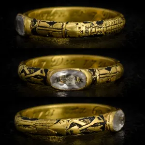 Early Georgian Memento Mori Skeleton Ring