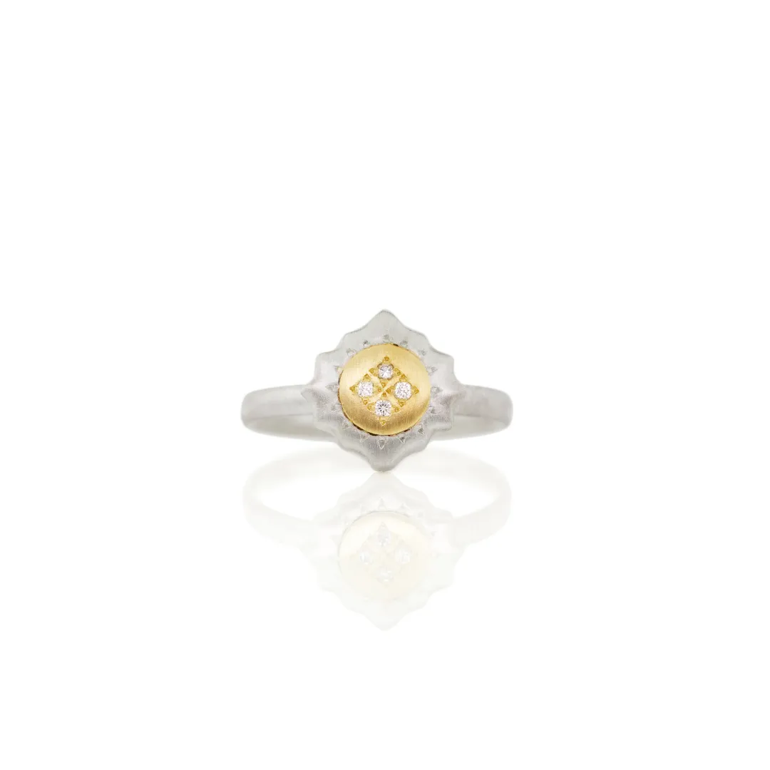 East West Charm Ring