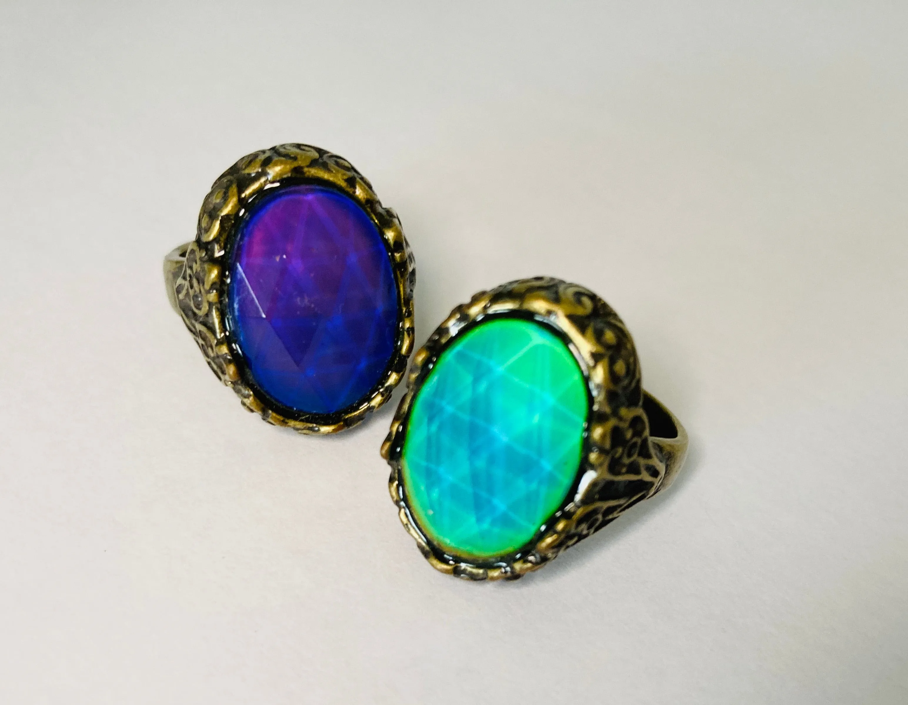 Embellished Bronze Mood Ring