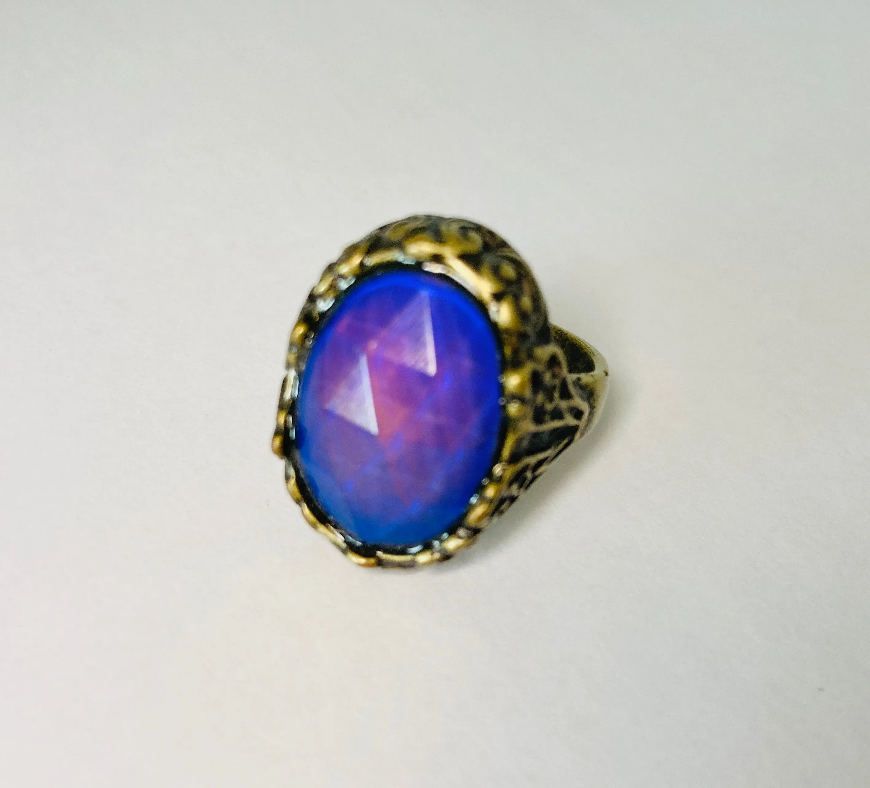 Embellished Bronze Mood Ring