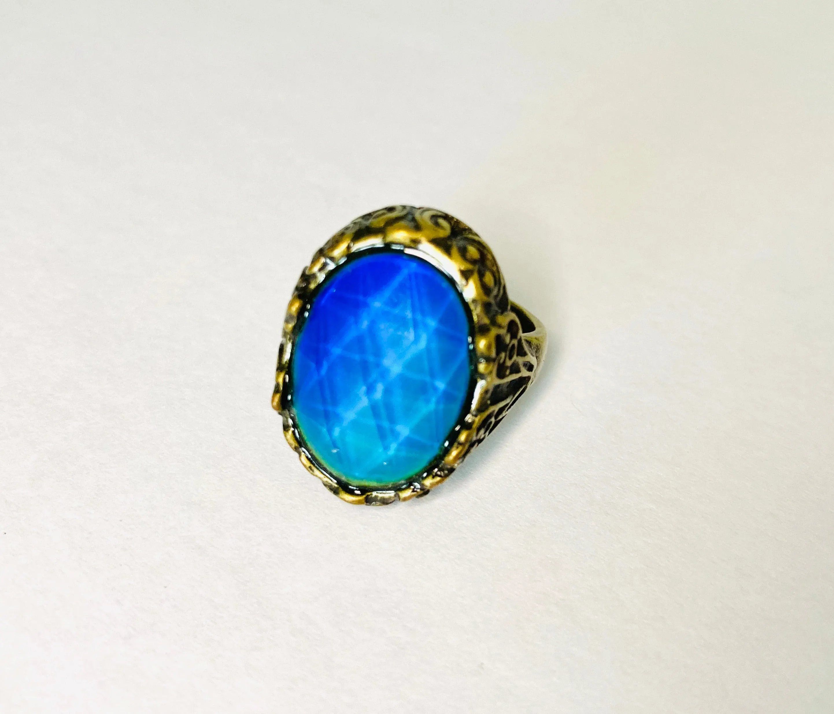 Embellished Bronze Mood Ring
