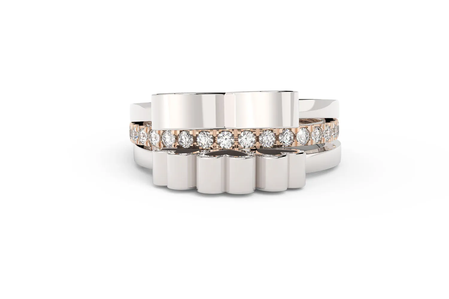 ETERNAL Ring Stack - Mix Metal