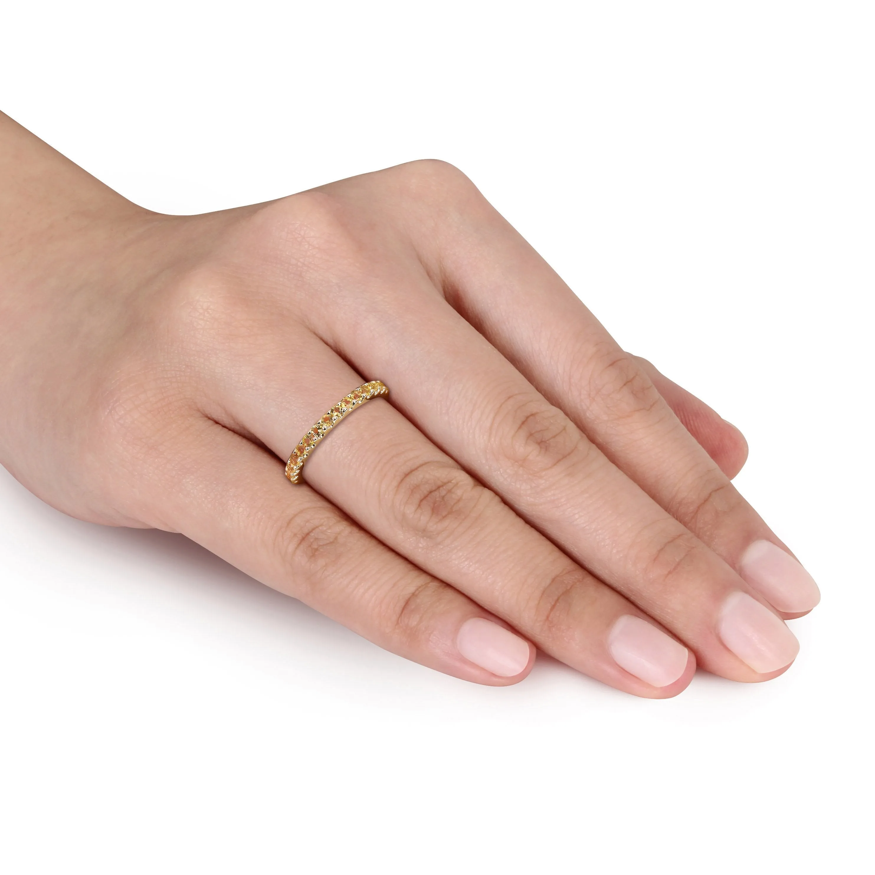 Eternity Ring 10K Yellow Gold Cirtine