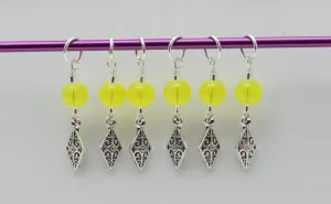 Filigree Diamond Stitch Markers