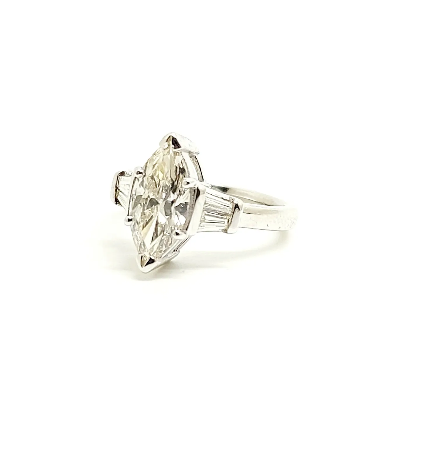 Five-Stone Tapered Baguette Diamond  Ring