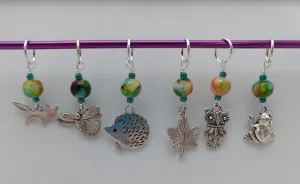 Found in the Forest Stitch Markers