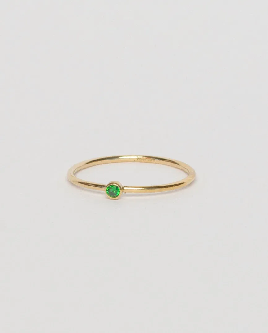Gem Rings, Gold filled