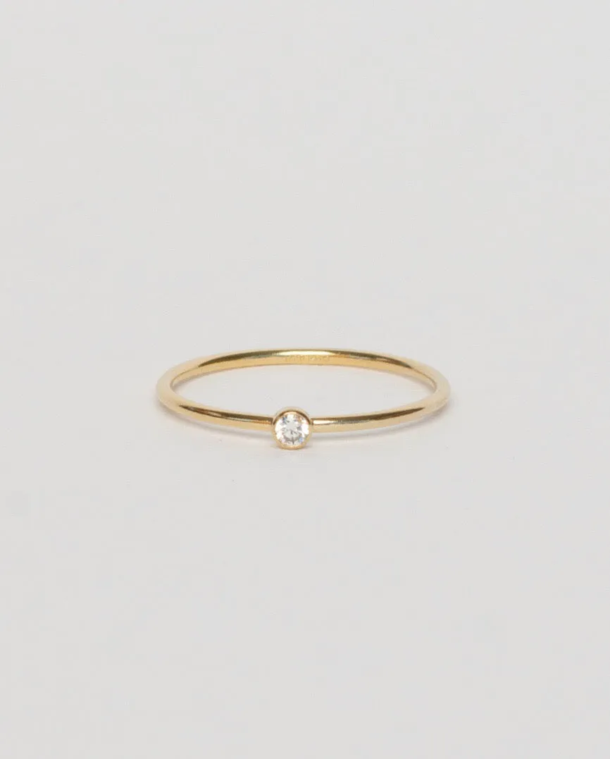 Gem Rings, Gold filled
