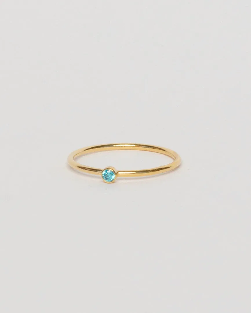 Gem Rings, Gold filled