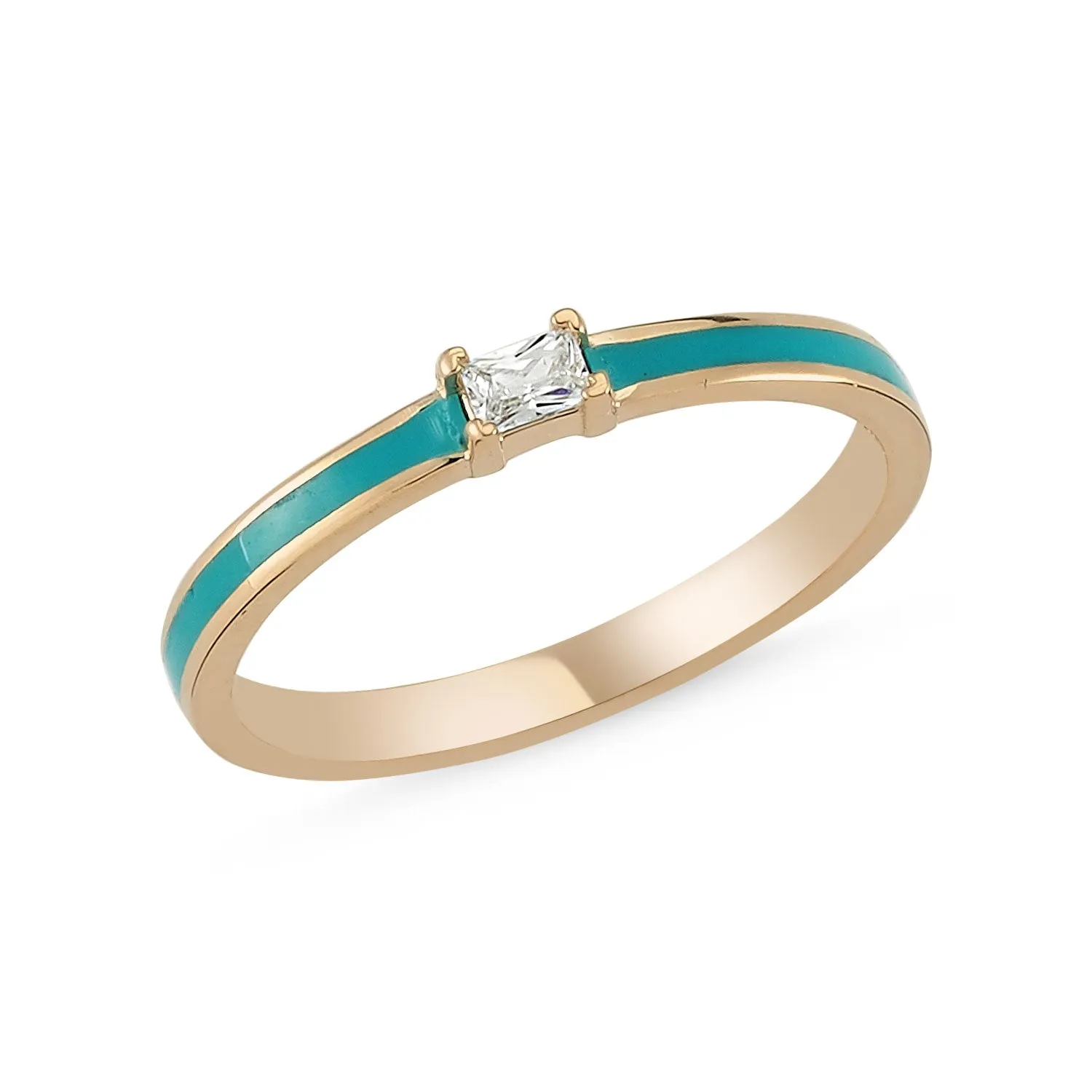 Gold & ENAMEL RINGS