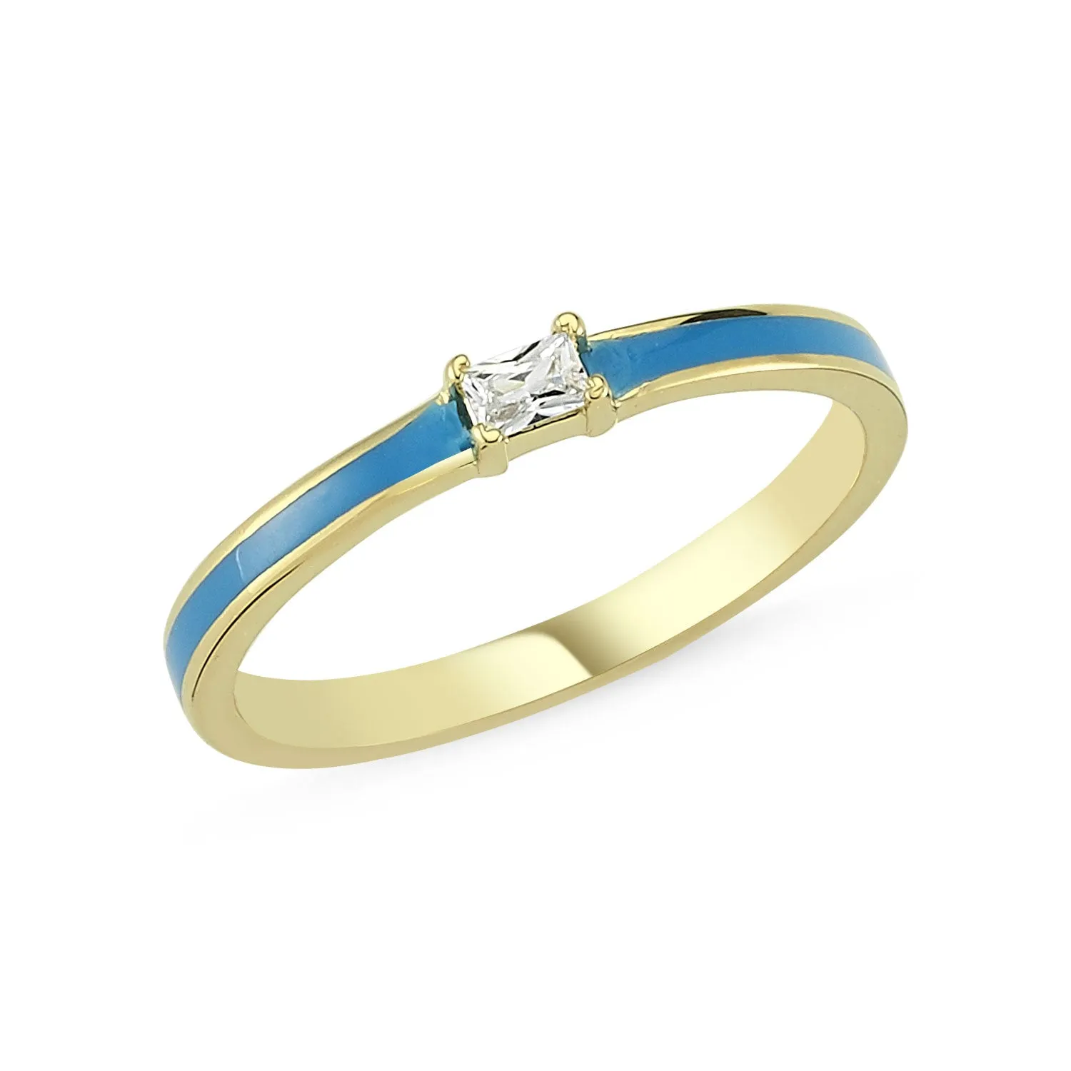 Gold & ENAMEL RINGS
