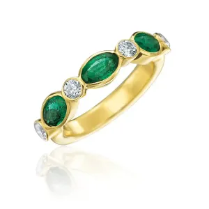 Gumuchian Marbella Oval Emerald Ring