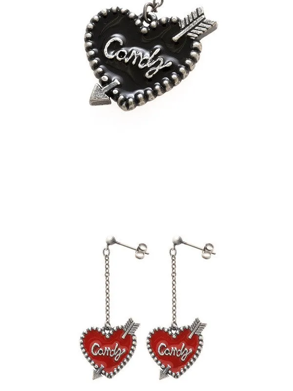 Harajuku love Cupid arrow collar necklace