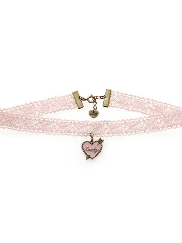 Harajuku love Cupid arrow collar necklace