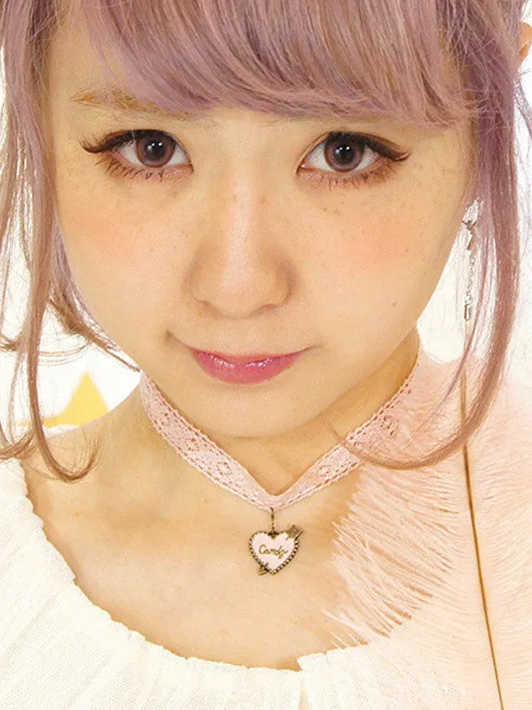 Harajuku love Cupid arrow collar necklace