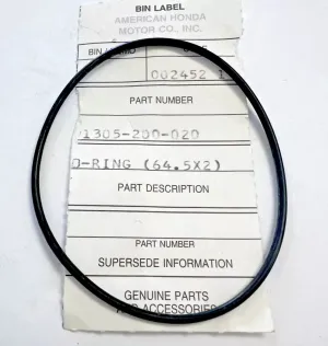 Honda CA95 CB92 CL125 CD125 SS125 Oil Filter Cover O-Ring  *91305-200-020