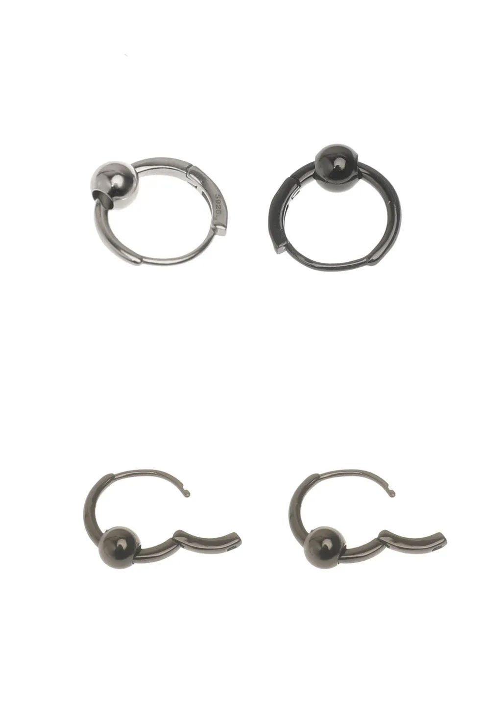 Hoop Bead Earrings