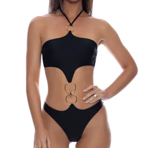 INNER CIRCLE - Handkerchief Multi Ring Monokini