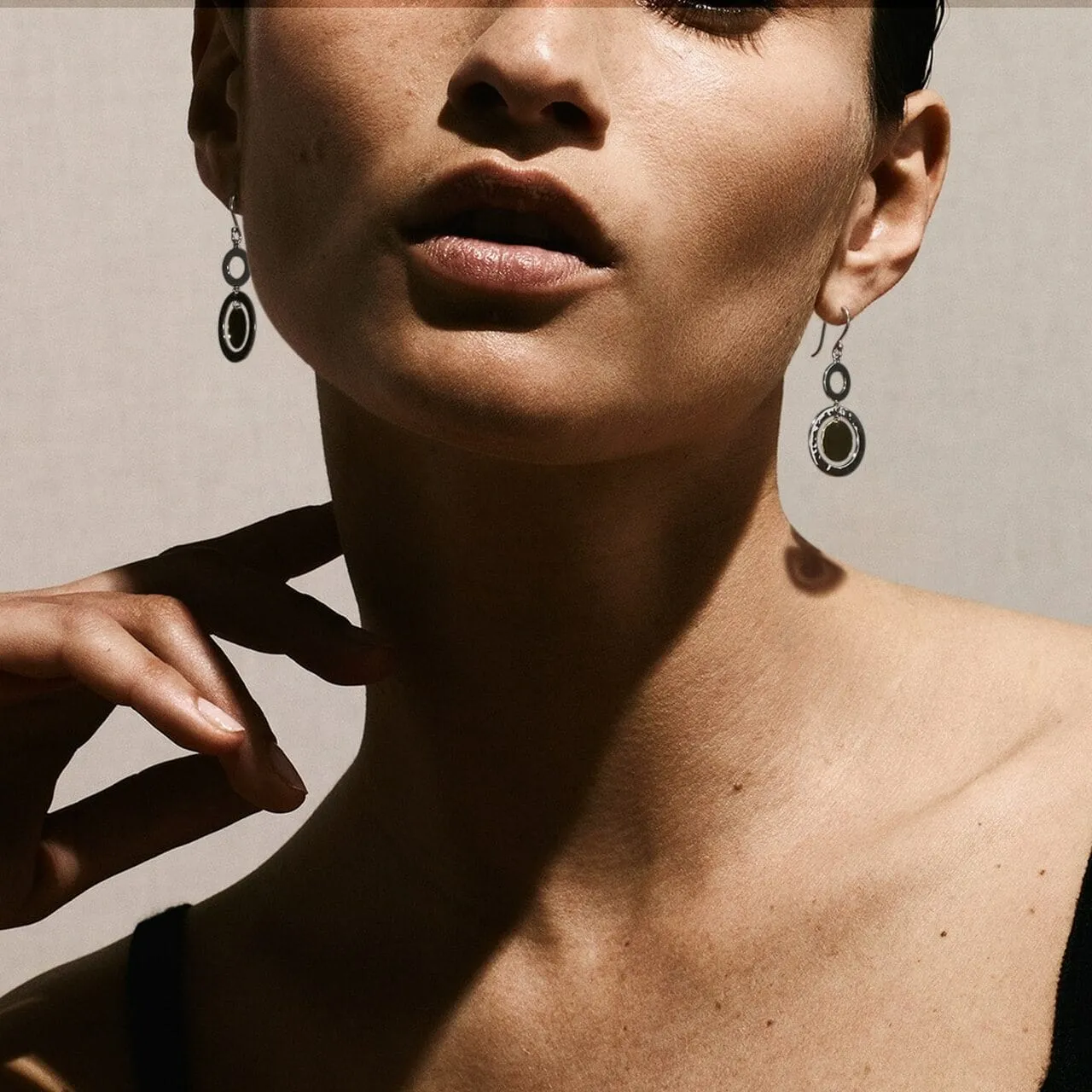 Ippolita Sterling 18K Chimera Small Disc Drop Earrings
