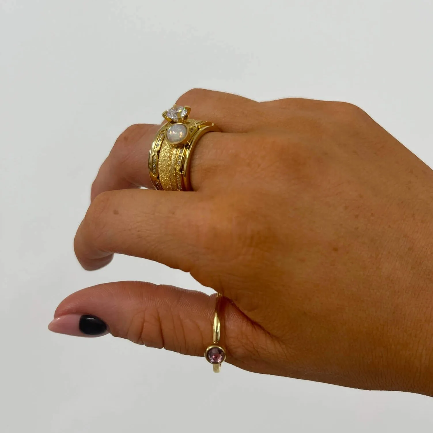 iXXXi Chunky Full Combined Ring - Style 114