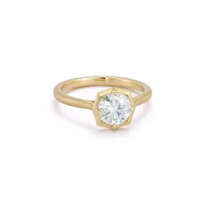 Jade Trau Clara Round Solitaire Ring