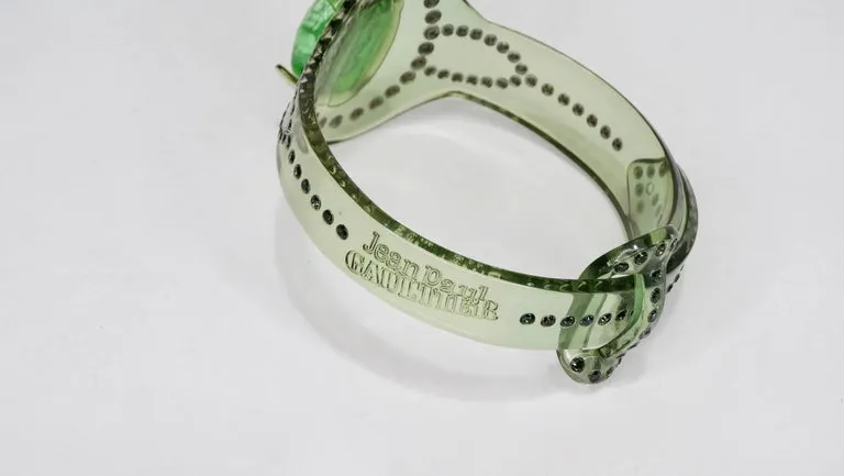 Jean-Paul Gaultier Green Intaglio Bracelet