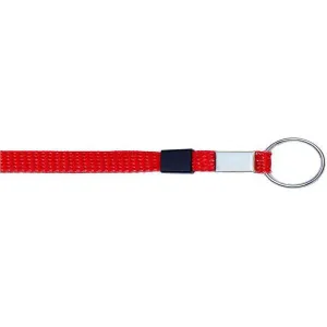 Key Ring Glitter 3/8" - Red (12 Pack)