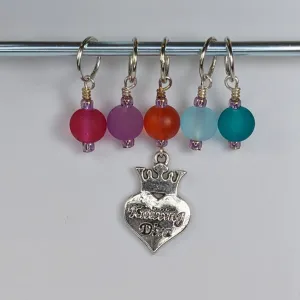 Knitting Diva Stitch Marker Set