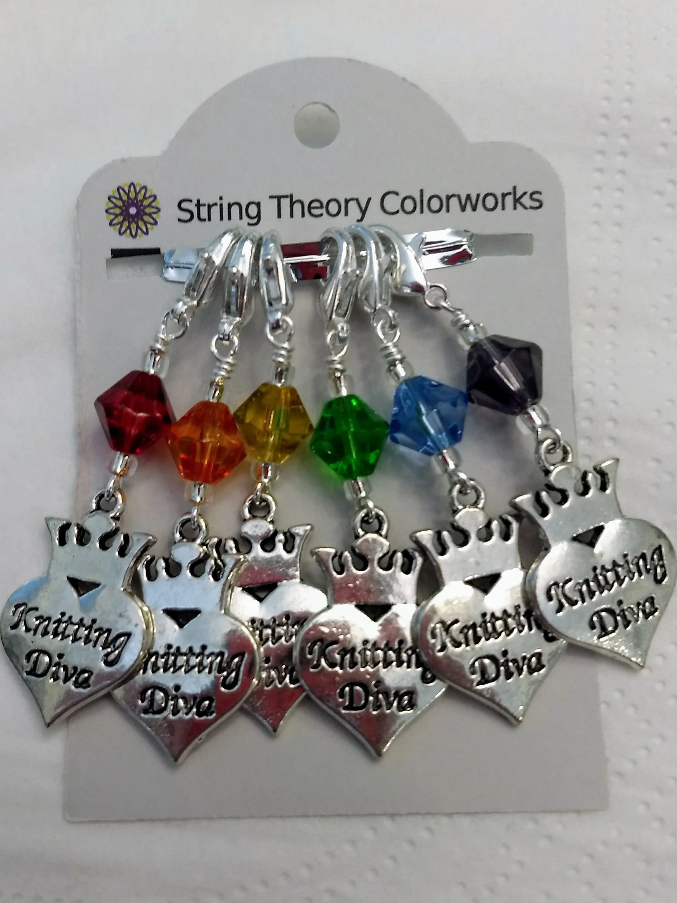 Knitting Diva Stitch Marker Set
