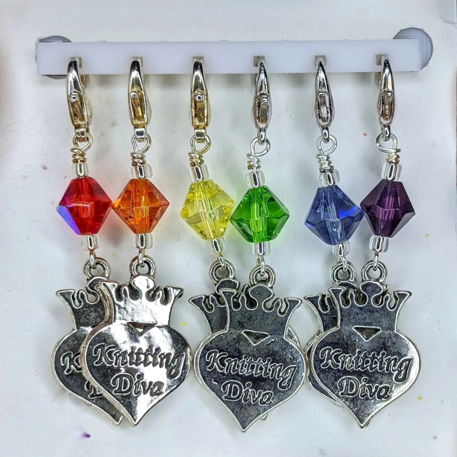 Knitting Diva Stitch Marker Set