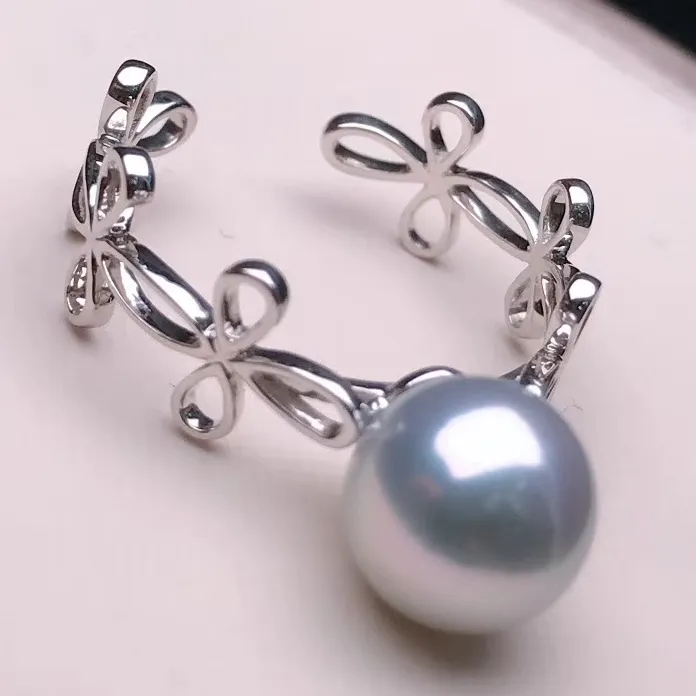 Knot Collection 7.5-8.0 mm Japanese Akoya Pearl Ring
