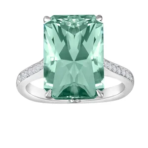 Le Joaillier Collection Icy Green Tourmaline Ring