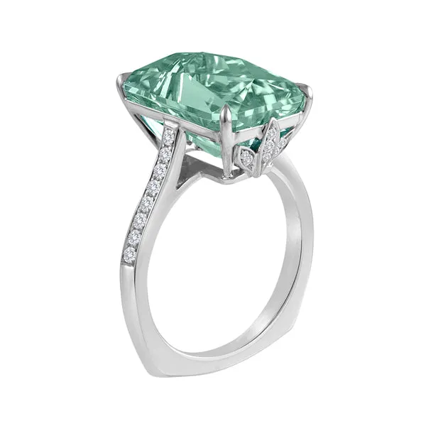 Le Joaillier Collection Icy Green Tourmaline Ring