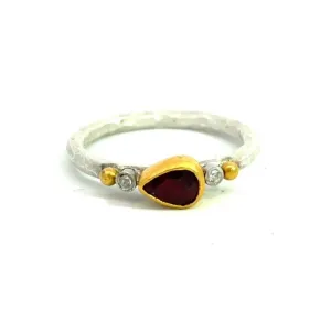 Lika Behar Ruby and Sapphire Prismic Ring