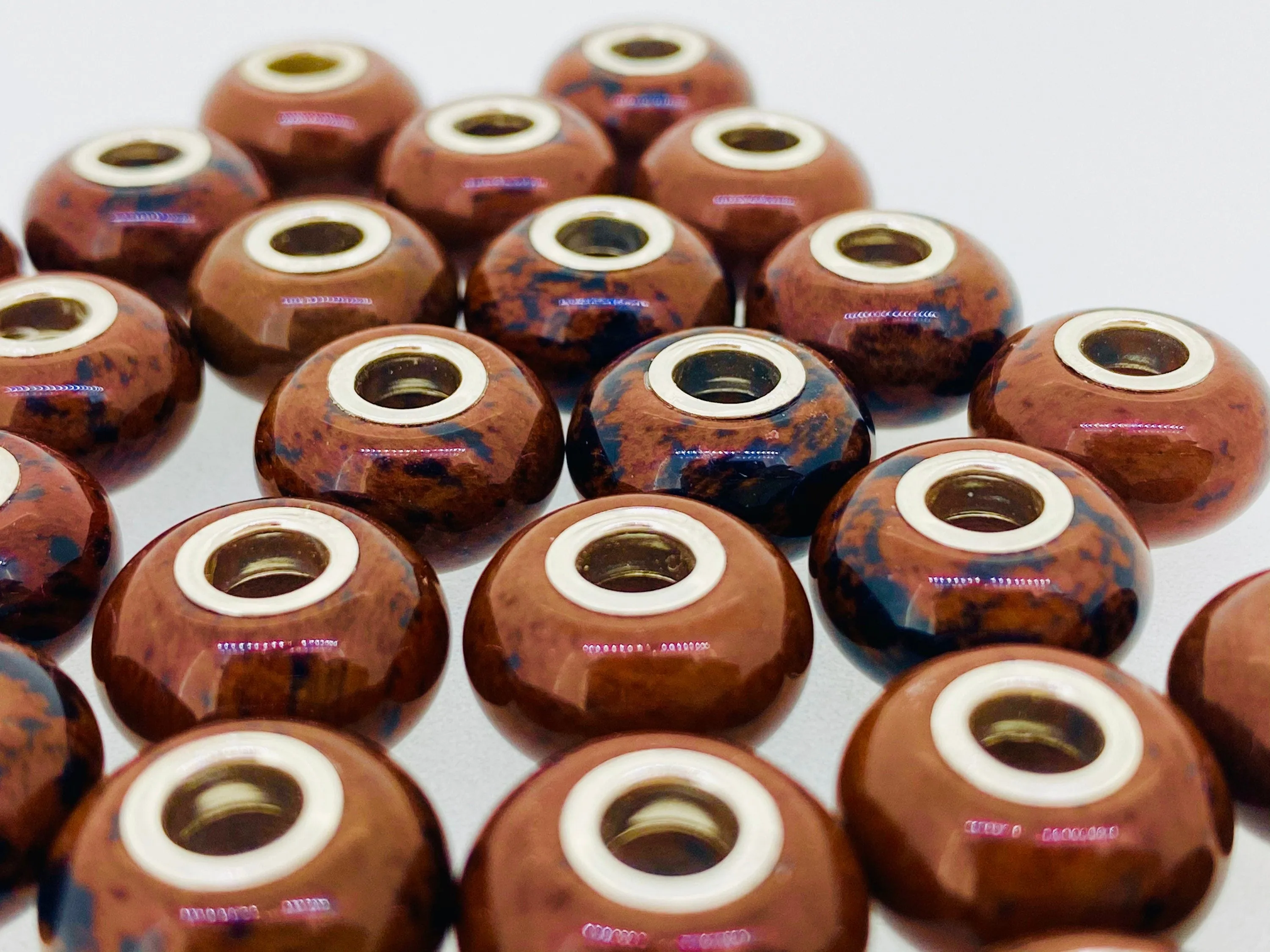 Mahogany Obsidian Bead #50900246M05