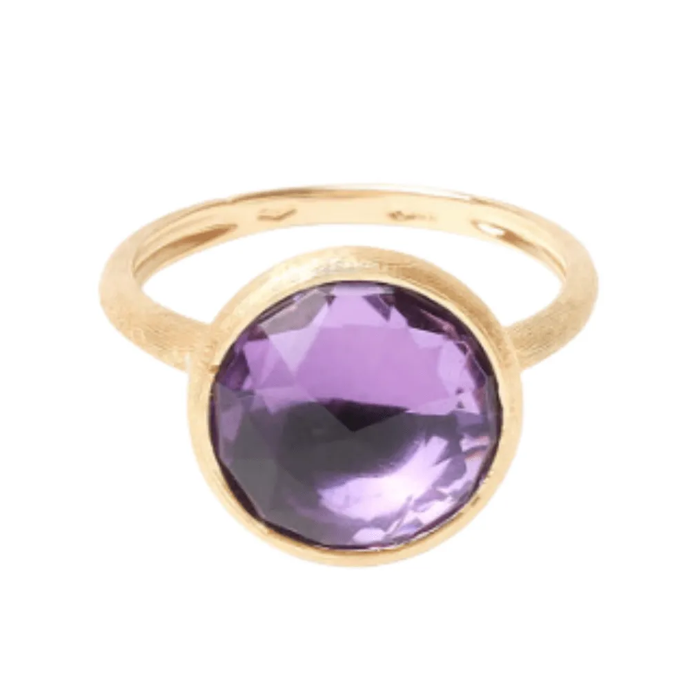 Marco Bicego 18K Yellow Gold Jaipur Amethyst Ring