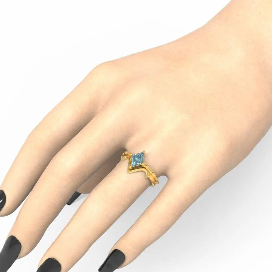 Marksman's Ring (Unisex)- 14k Yellow Gold Video Game Inspired Rings