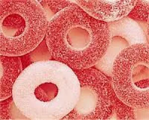Melon Patch Gummi Rings 4LB Bulk