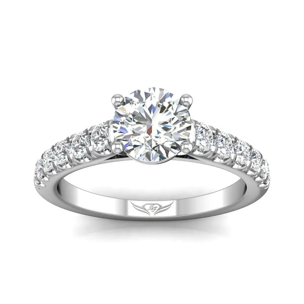 Micropave Engagement Ring