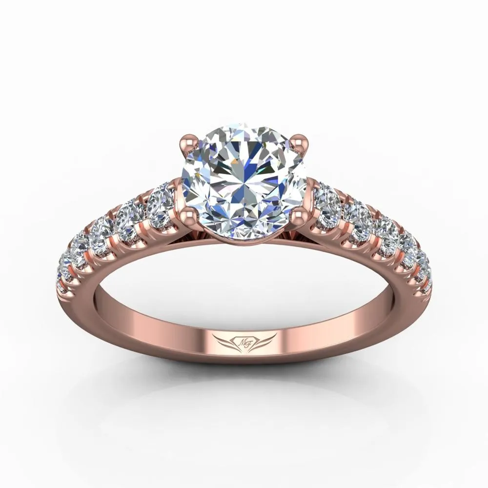 Micropave Engagement Ring