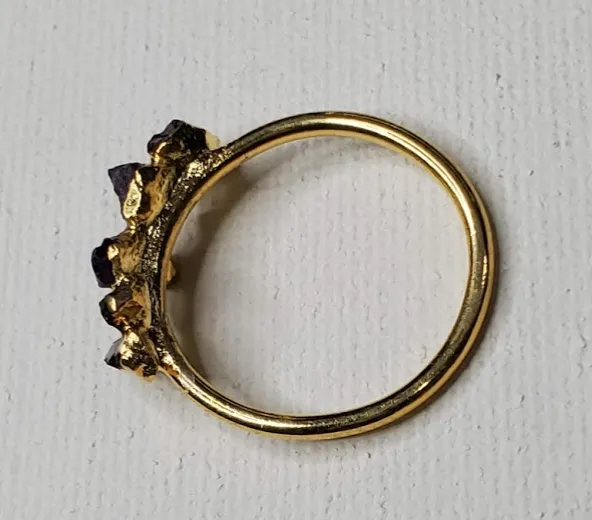 Mini Amethyst Ring