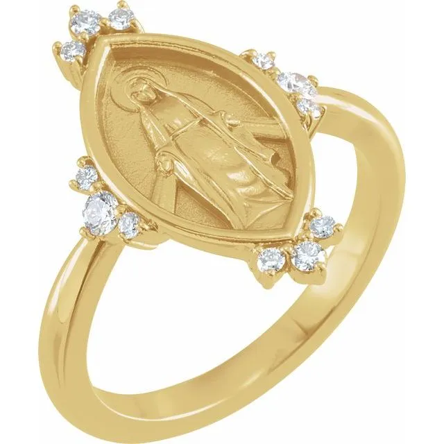 Miraculous Medal Ring