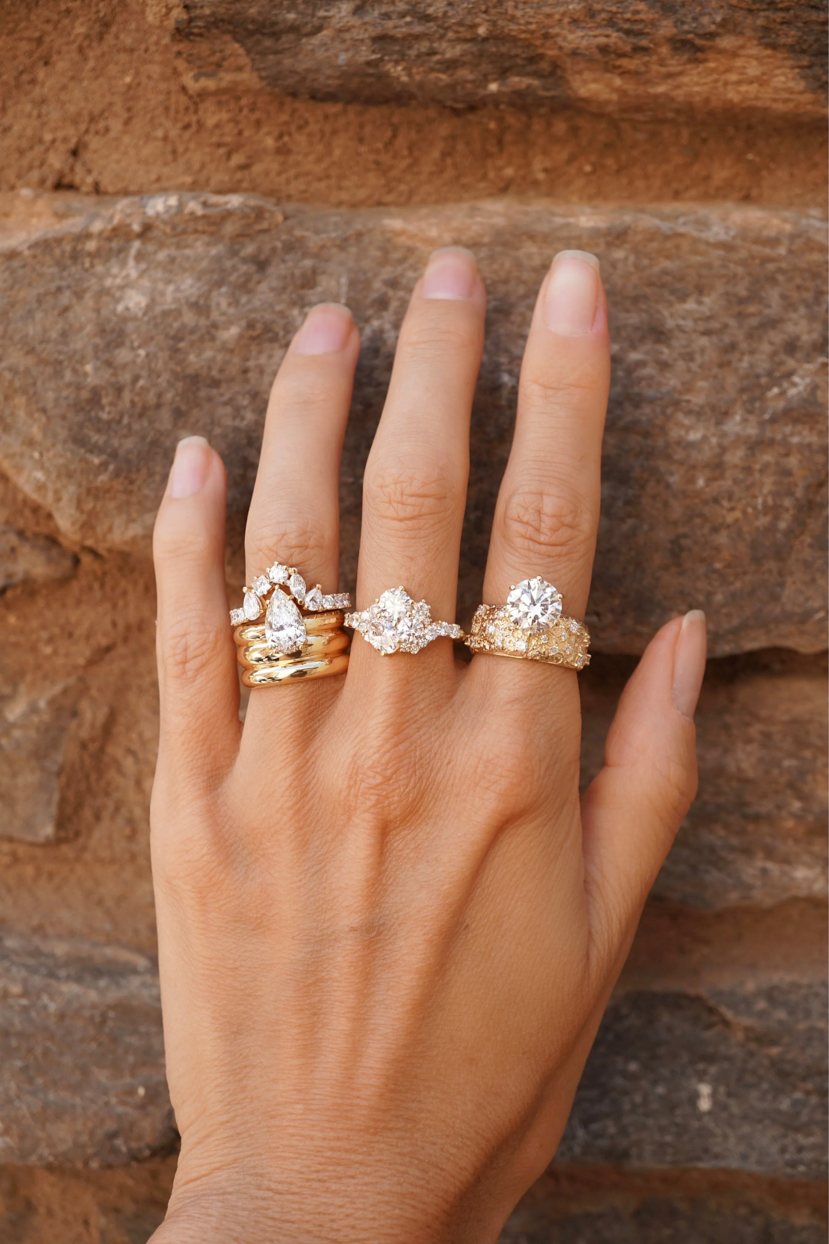 Moonscape Diamond Cigar Band | Proposals