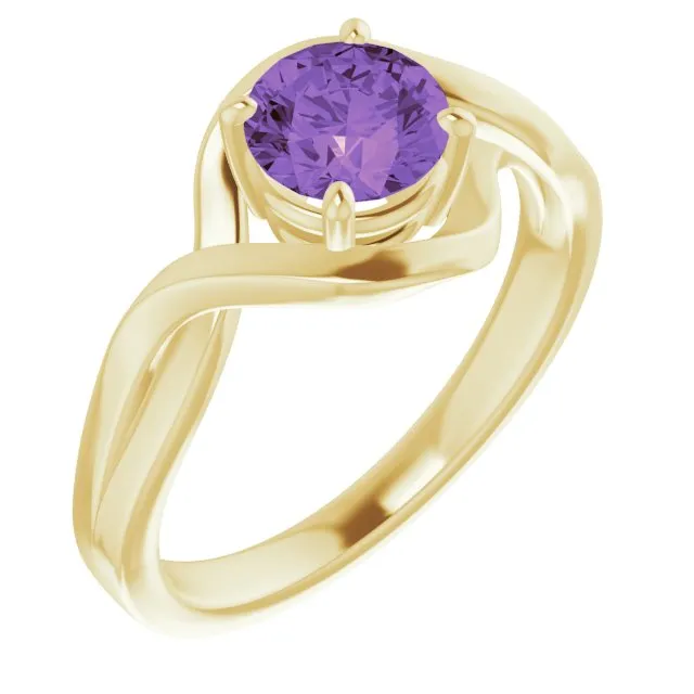 Natural Amethyst Ring