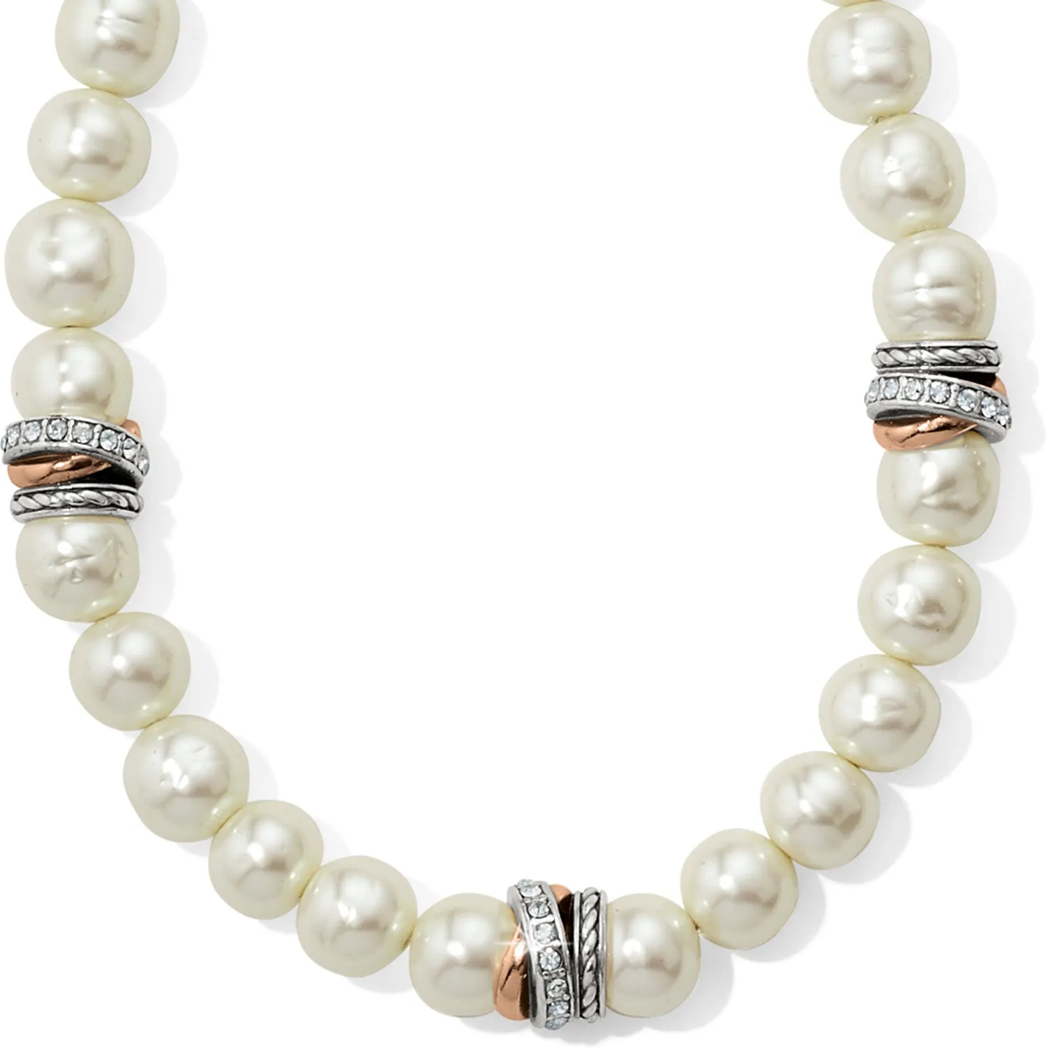 Neptune's Rings Pearl Short Necklace - JM104A