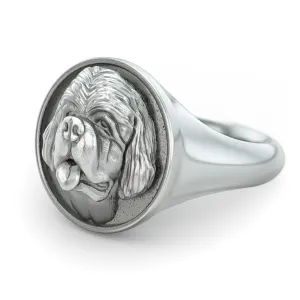 Newfoundland Classic Round Signet Ring