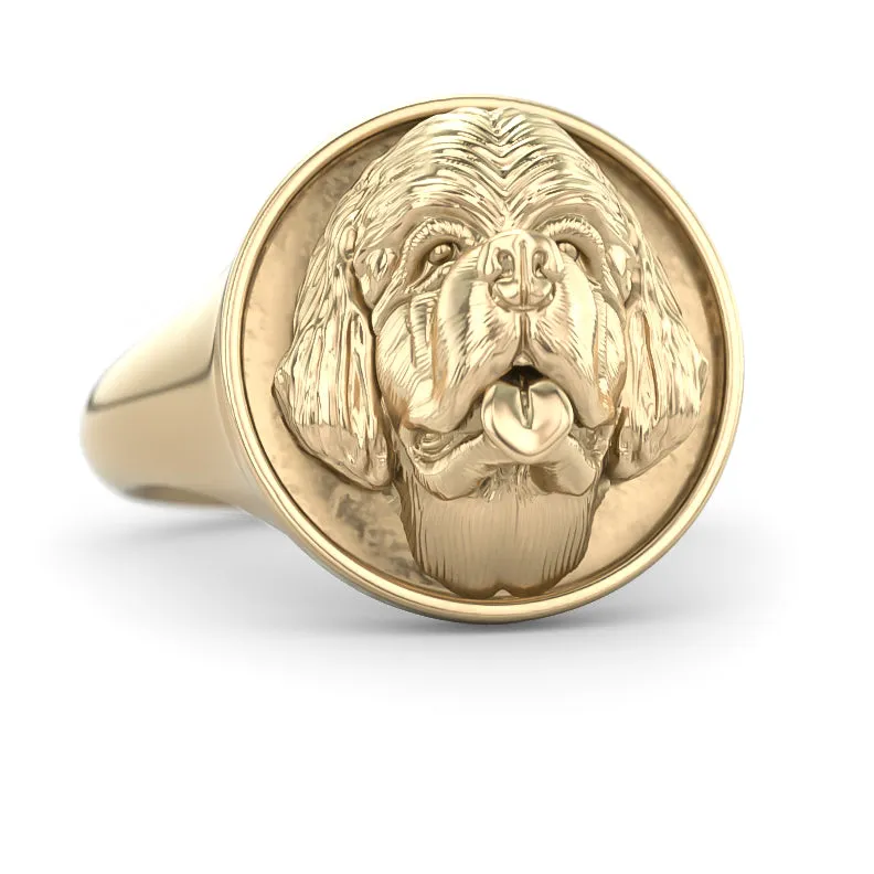 Newfoundland Classic Round Signet Ring