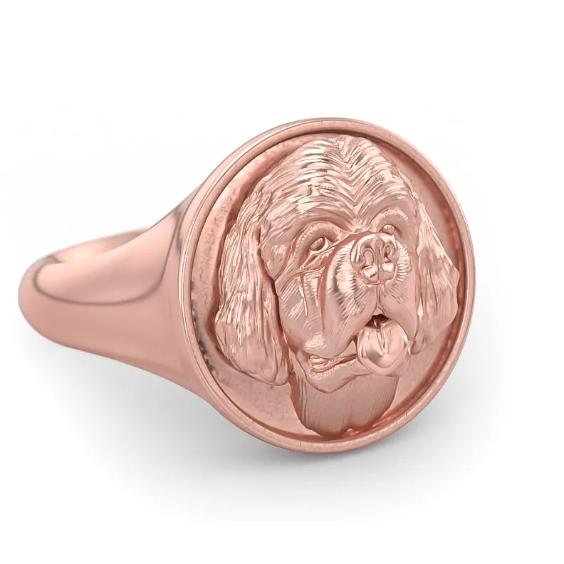Newfoundland Classic Round Signet Ring