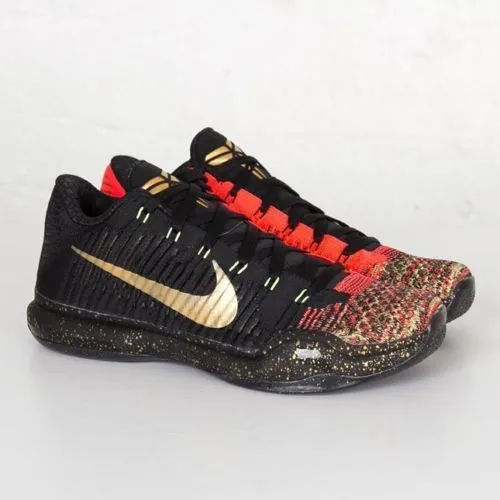 Nike Kobe 10 X Elite Low Xmas Christmas 5 Rings Size 10. 802560-076