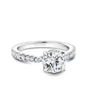 Noam Carver 14K Gold Diamond  Mount (White, Yellow, Rose)